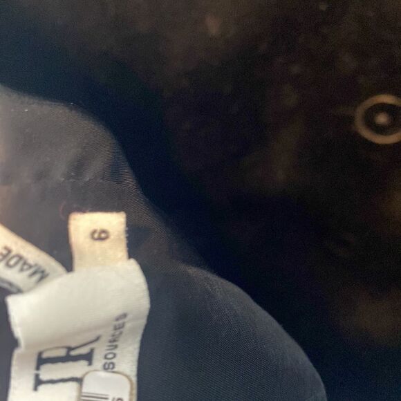 Amur Francesca striped off shoulder satin midi dress 6 Whimsigoth French girl - Picture 8 of 8